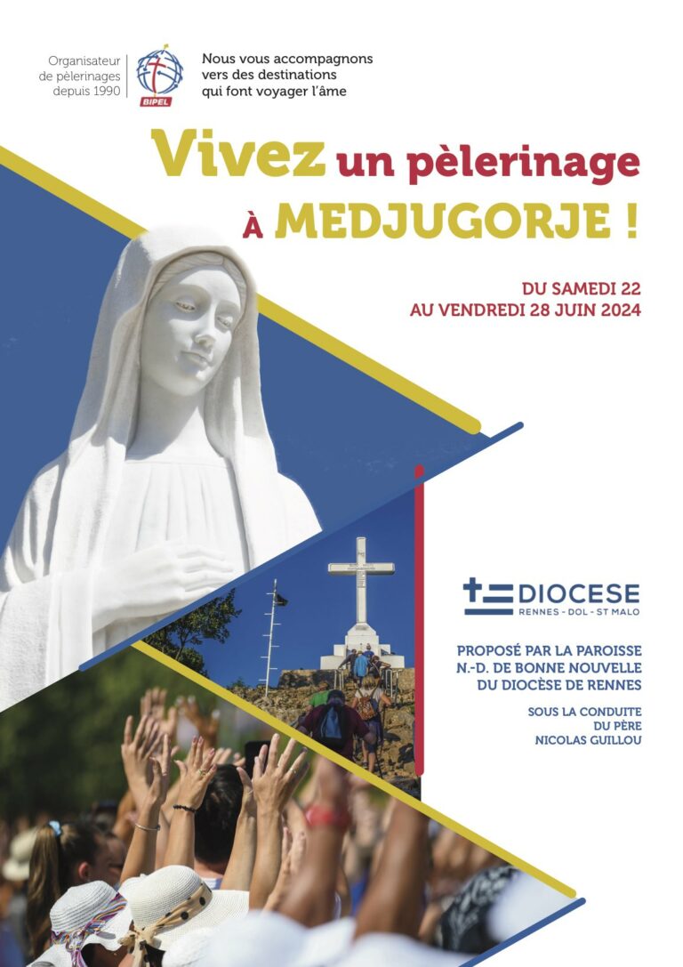 Réunion information pélérinage Medjugorje juin 2024