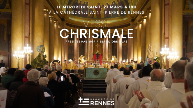 Messe Chrismale, le mercredi 27 mars