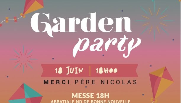 Garden Party : un événement à ne pas manquer !