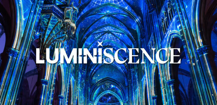 Luminiscence : le spectacle immersif 360° à la basilique Saint Aubin