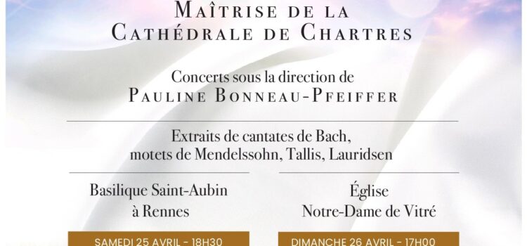 Concert « Bach et la lumière » – Maîtrise de la cathédrale de Chartres Concert « Bach et la lumière » – Maîtrise de la cathédrale de Chartres