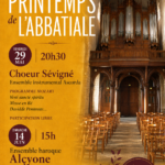 le printemps de l&rsquo;abbatiale